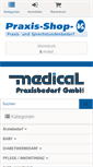 Mobile Screenshot of praxis-shop-24.de